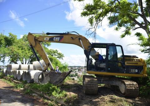 Nova rede de drenagem beneficia mais de 400 famílias na zona Norte