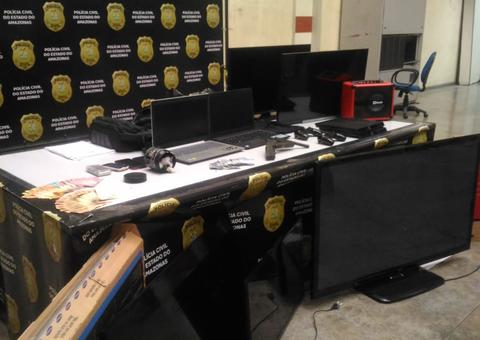 Polícia prende oito pessoas suspeitas de envolvimento em diversos crimes no Amazonas 