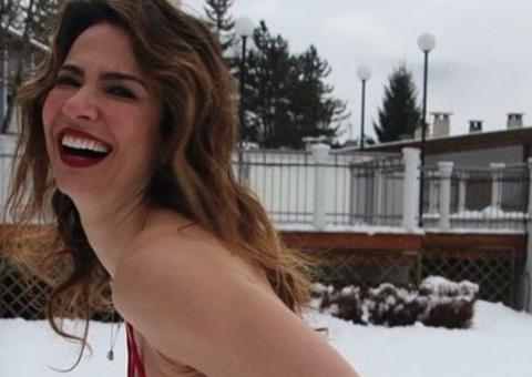 Luciana Gimenez viaja com ex-marido e atual namorada dele