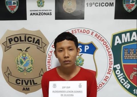 Suspeito de envolvimento em roubo a supermercado é preso em Manaus
