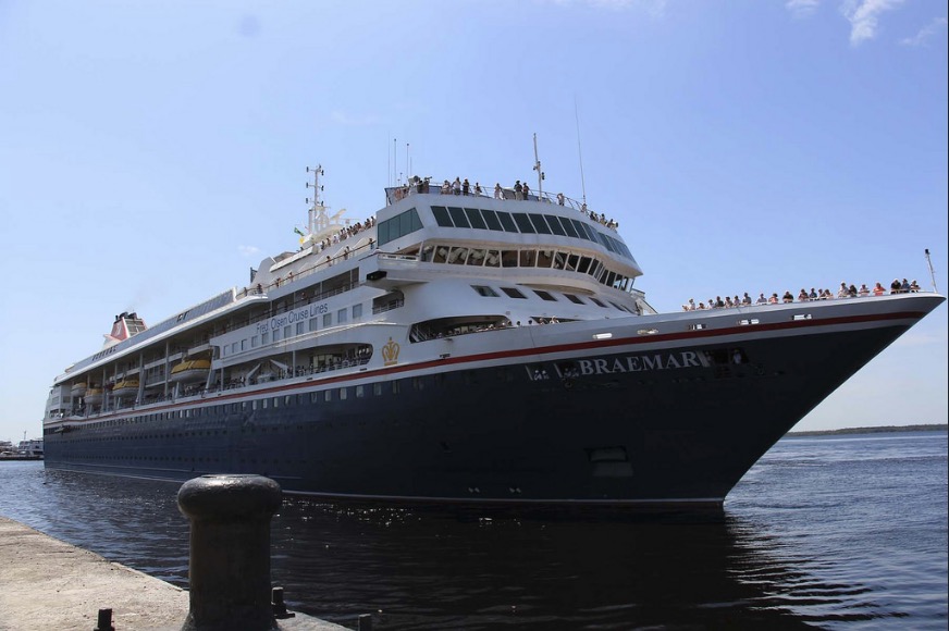Mais de 2 mil turistas chegam a Manaus nos navios M/S Braemar e M/S Sirena