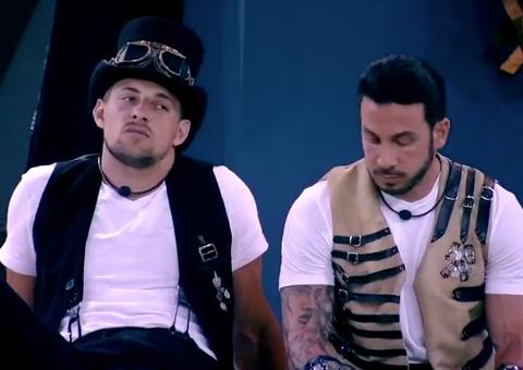 BBB19: Gustavo arquiteta com Diego e Maycon, 'tem que defender os homens, tem que tirar as minas'