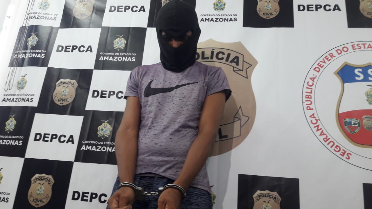 Tio é preso suspeito de estuprar quatro sobrinhos e filho de vizinhos em Manaus
