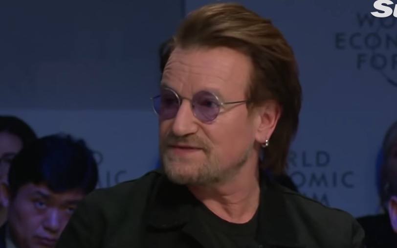 Em Davos, Bono Vox é questionado sobre Bolsonaro e diz: 'É melhor nem começar'