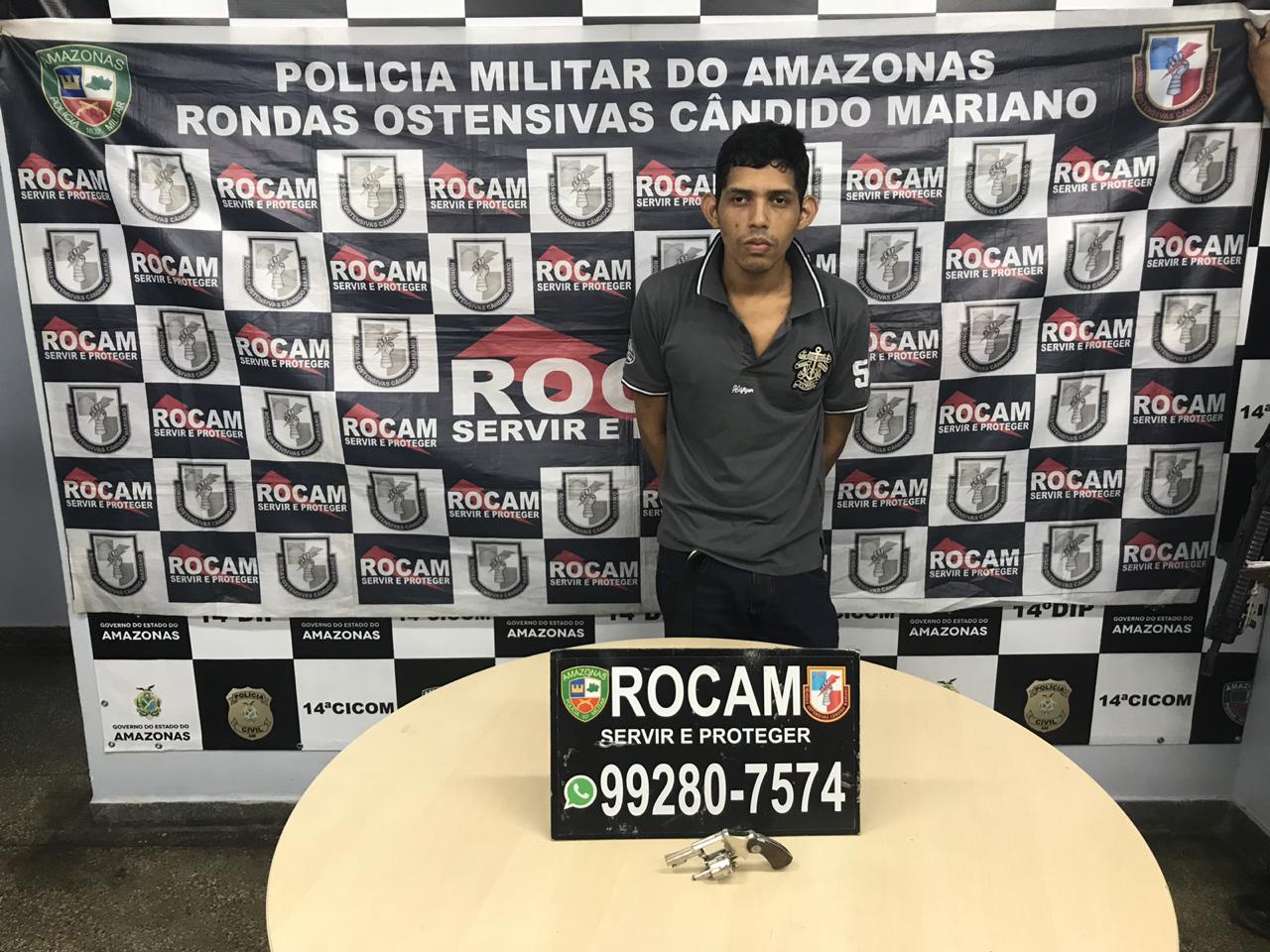 Em Manaus, homem é baleado ao trocar tiros com PM’s após denúncia