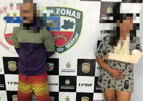 Mulher tem braço e nariz quebrados após ser agredida pelo marido em Manaus 