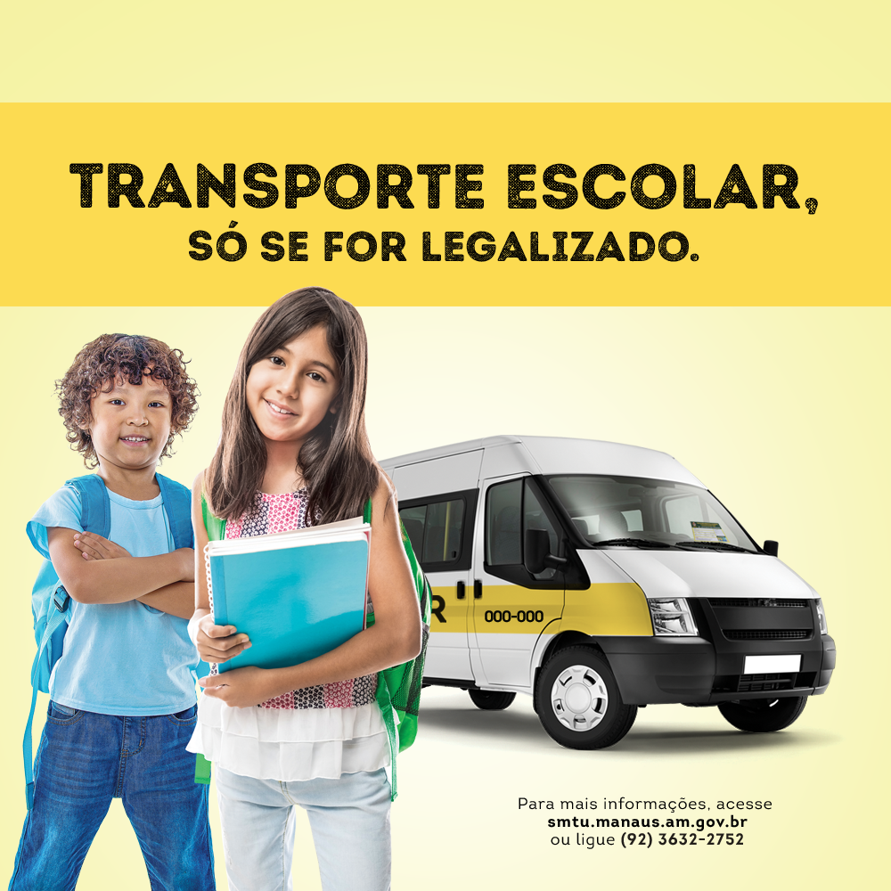 Fique atento: Transporte escolar, só se for legalizado
