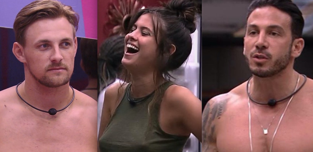 BBB19: Obcecados, Gustavo e Diego detonam Hana: 'faço da vida um inferno'