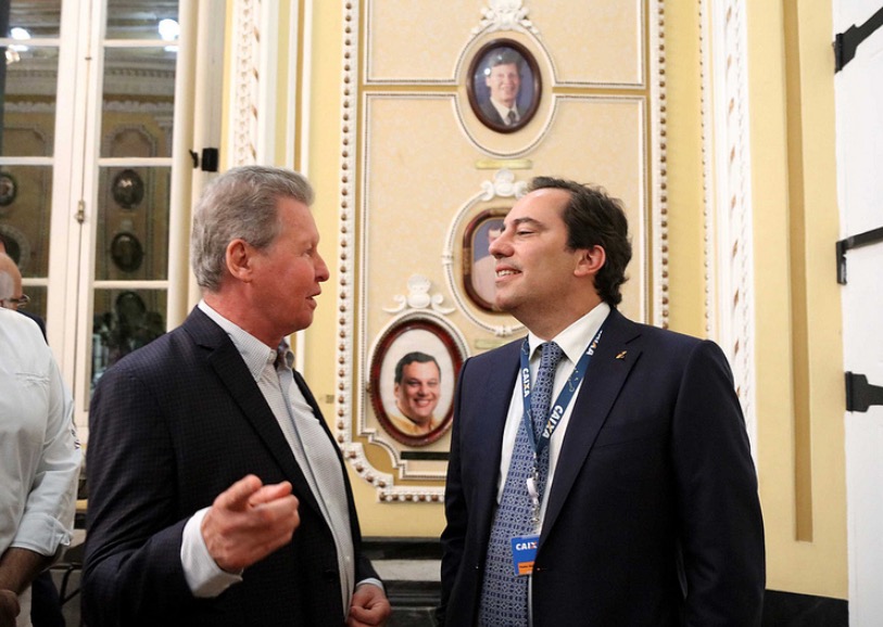 Prefeito Arthur Neto recebe novo presidente da Caixa Econômica