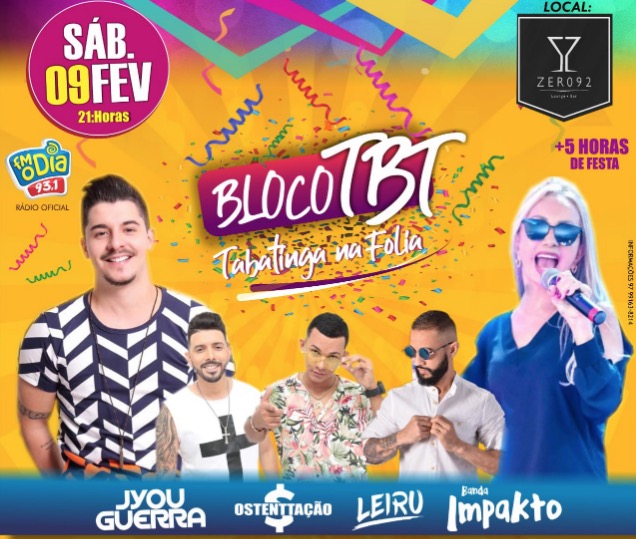 Bloco TBT vai agitar o Vieiralves 