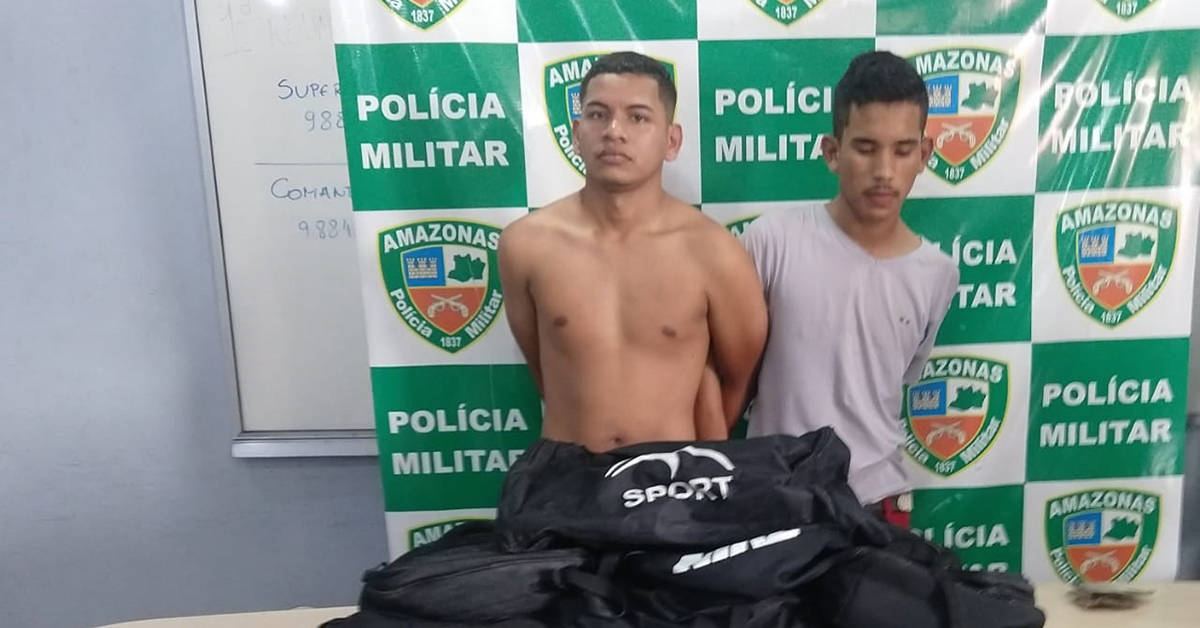 Dupla assalta micro-ônibus e vai presa após vítima rastrear celular roubado em Manaus