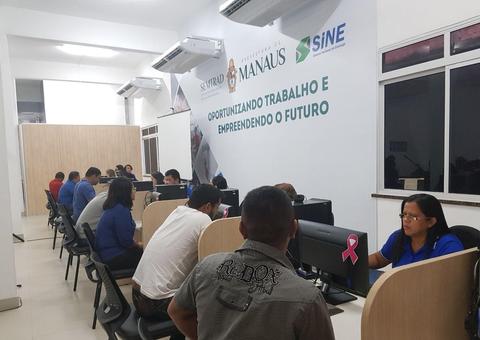 Sine Manaus seleciona candidatos para 30 vagas de emprego nesta terça