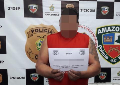 Homem é preso suspeito de estuprar enteada de 9 anos em Manaus 