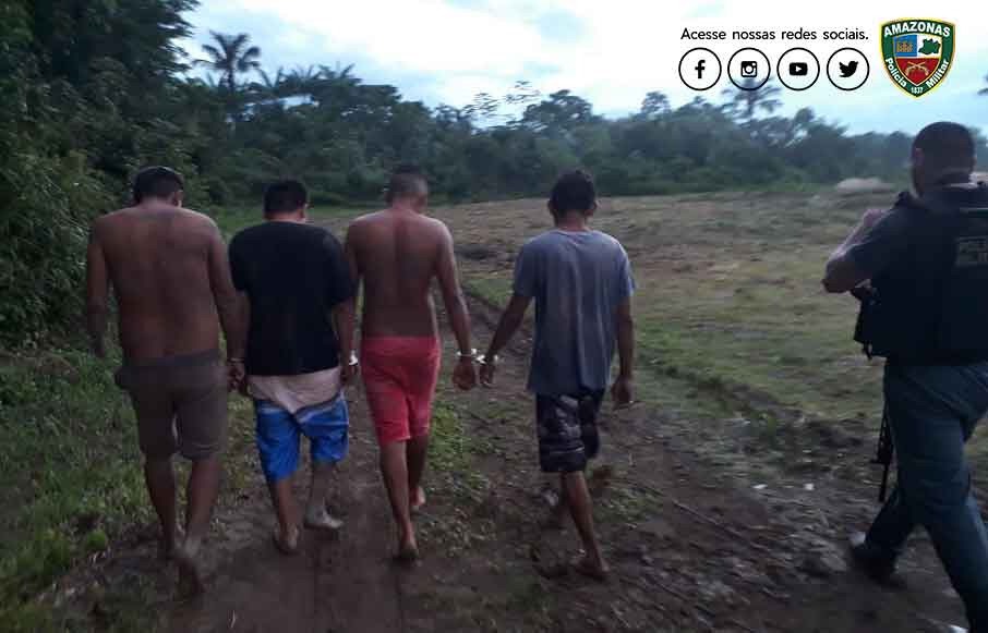 Policia recaptura detentos que fugiram de unidade prisional no Amazonas 