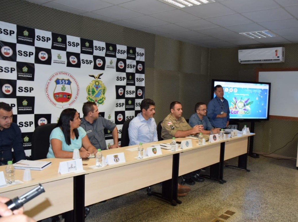 SSP reúne com representantes de blocos carnavalescos de Manaus para sanar dúvidas 
