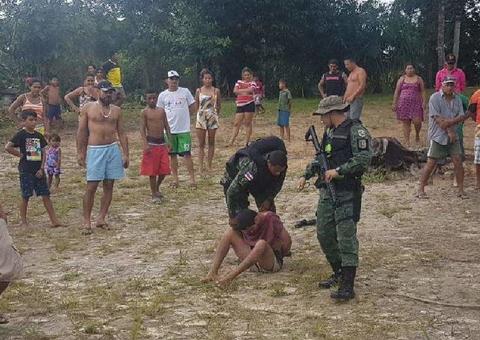 Homem é preso suspeito de tentar roubar lancha escolar de comunidade em Manaus 