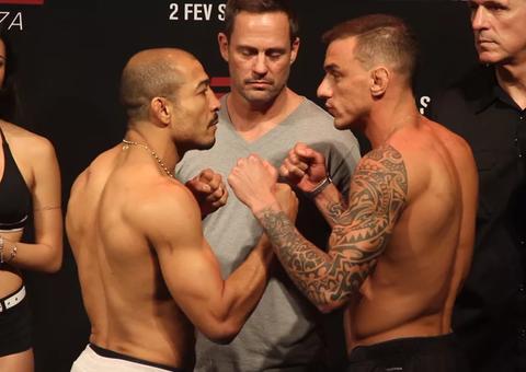 José Aldo nocauteia Renato Moicano em UFC Fortaleza