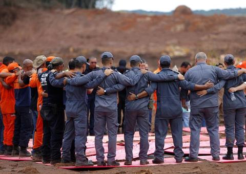 Força Nacional se une às buscas por vítimas em Brumadinho no 10° dia de trabalhos