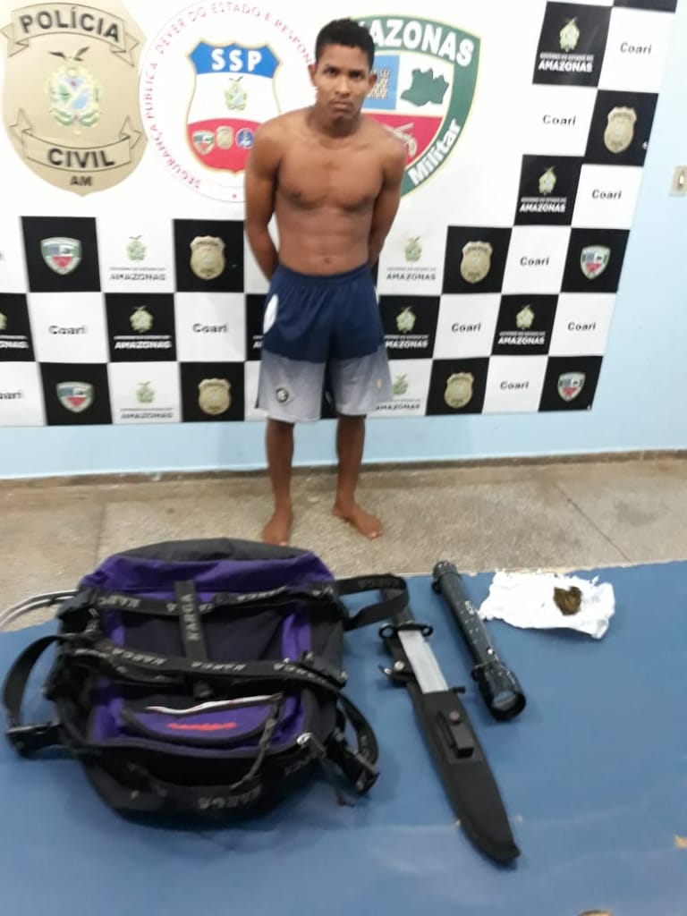 Foragido há mais de uma ano, 'Cricri' é recapturado no Amazonas