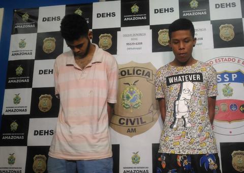 Dupla suspeita de matar ajudante de pedreiro a pauladas é presa em Manaus 