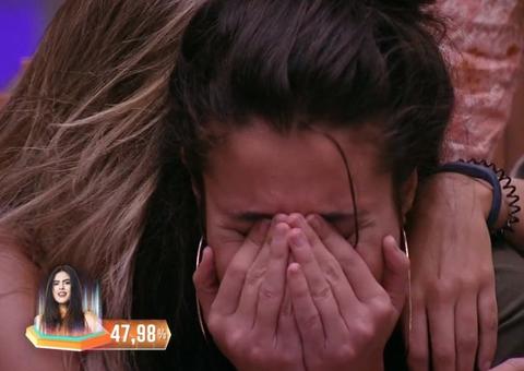 BBB19: Com votação acirrada, sister eliminada chora desesperadamente: 'acabou pra mim'