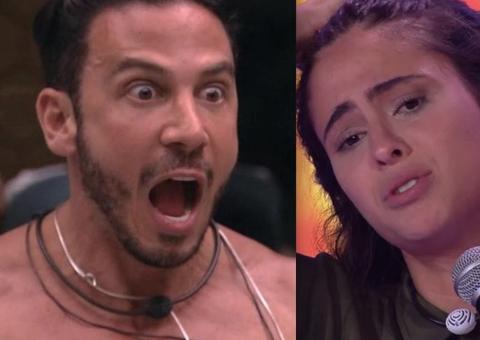 Ex-bbb Gustavo solta fogos para comemorar eliminação de Hana
