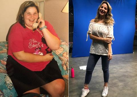 Apresentadora da Globo relembra época em que pesou 136 quilos