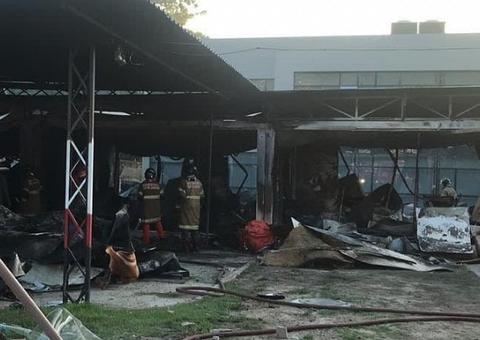 Fogo no CT do Flamengo pode ter começado com explosão no ar condicionado