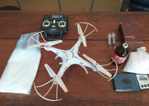 PM apreende drone que servia para entrega de entorpecentes no interior do Amazonas