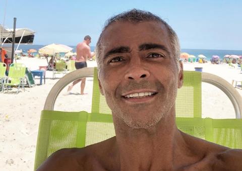 Romário posta foto na praia e internautas criticam após tragédia do Flamengo: 'insensibilidade'