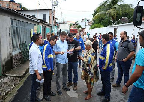 Comunidade recebe mutirão de obras em Manaus