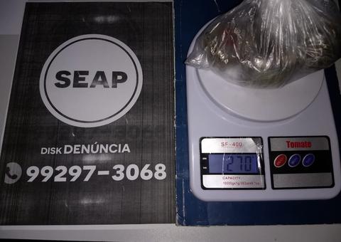 Grupo tenta entrar em presídios com drogas em toalha e nas partes íntimas