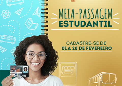 É HORA DE GARANTIR A MEIA-PASSAGEM 2019! 