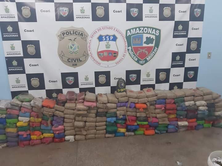 Pirata de rio conhecido como 'Coraçãozinho' é preso com 400 kg de drogas no Amazonas