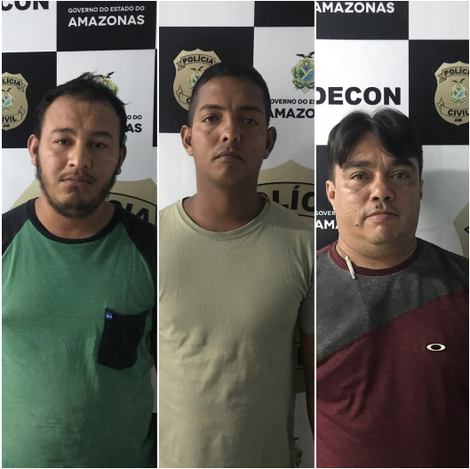 Trio suspeito de aliciar familiares para oferecer serviços de funerária é preso em Manaus