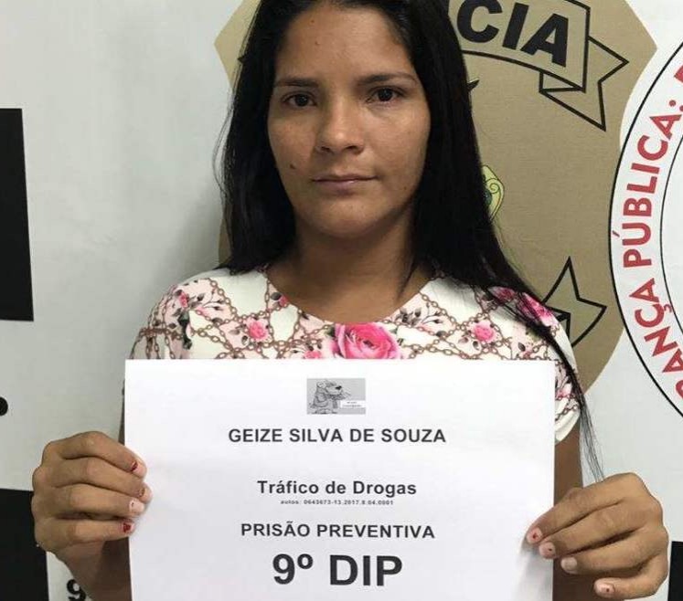Suspeita de tráfico de drogas é presa pela 3ª vez em Manaus