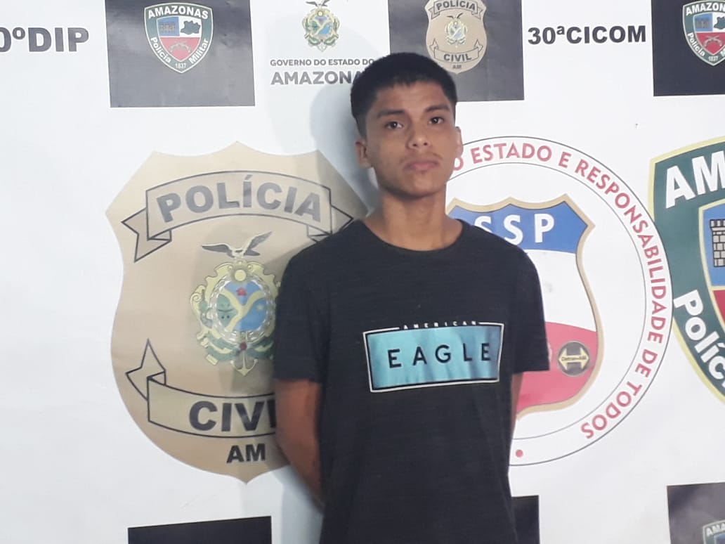 Homem é preso suspeito de tentar matar cunhado a facadas em Manaus 