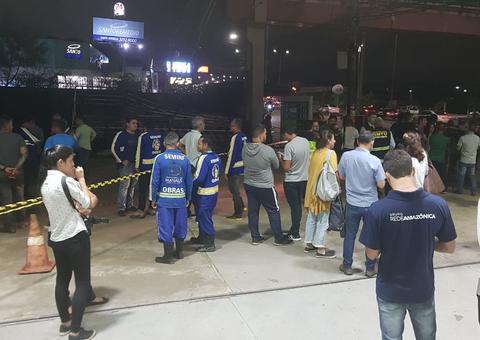 Passarela na Torquato Tapajós não corre risco de desabar, garante prefeitura