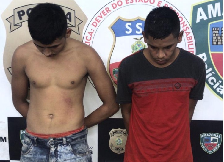 Após assalto a restaurante, suspeitos são perseguidos por vítimas em Manaus