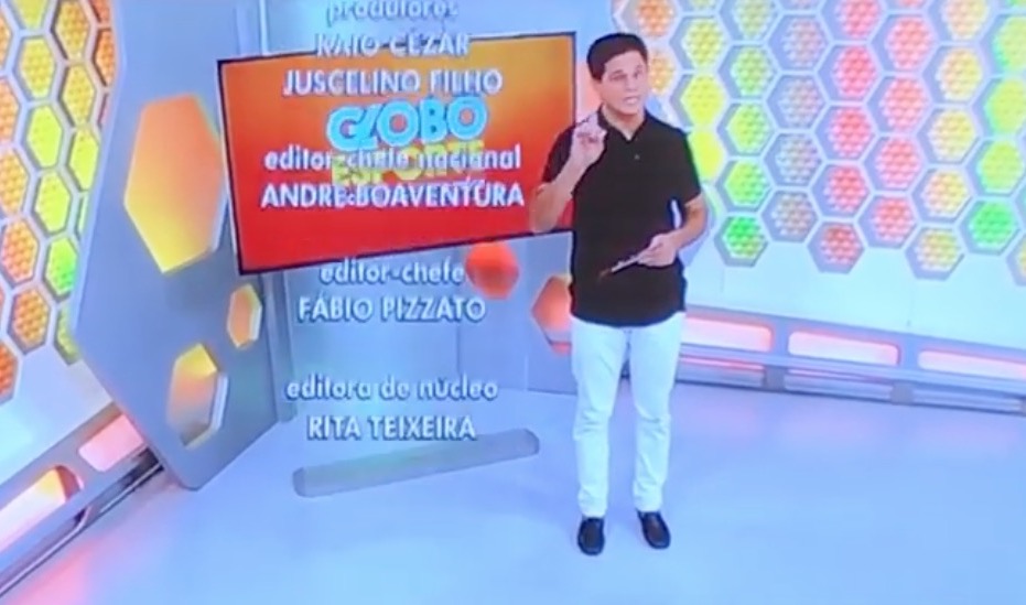 Apresentador da Globo pede demissão durante programa ao vivo