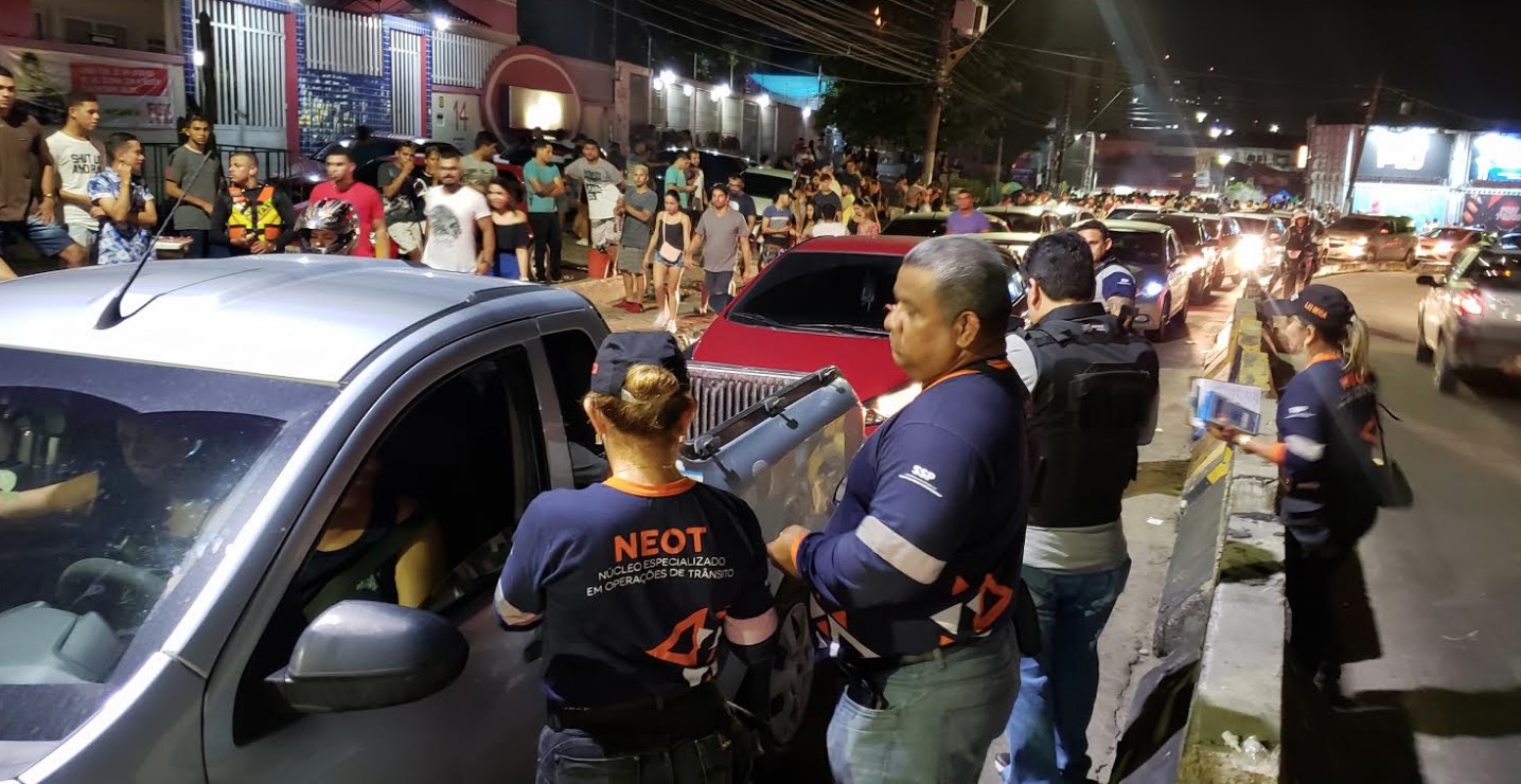 Mais de 30 motoristas são flagrados dirigindo sob o efeito de álcool em Manaus  
