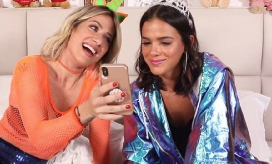 Internautas detonam Ewbank e Bruna Marquezine por unfollow em Marina: ‘Feminista seletiva’