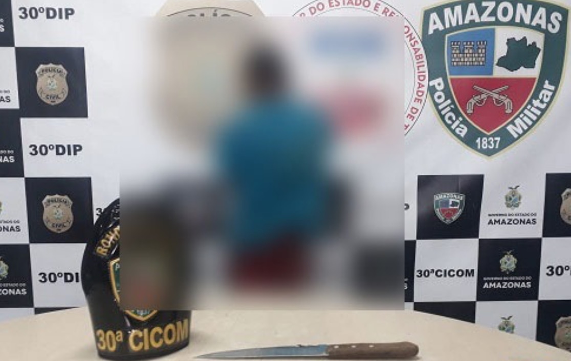 Menino de 13 anos é apreendido após roubar motocicleta em Manaus