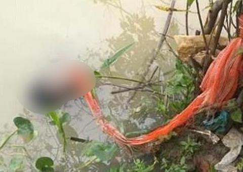 Com sinais de tortura, corpo de homem é encontrado em igarapé de Manaus