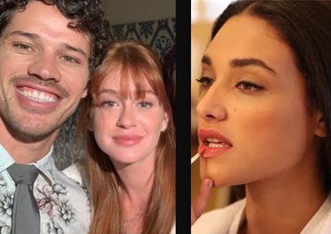 Débora Nascimento curte comentários sobre José Loreto e Marina Ruy Barbosa