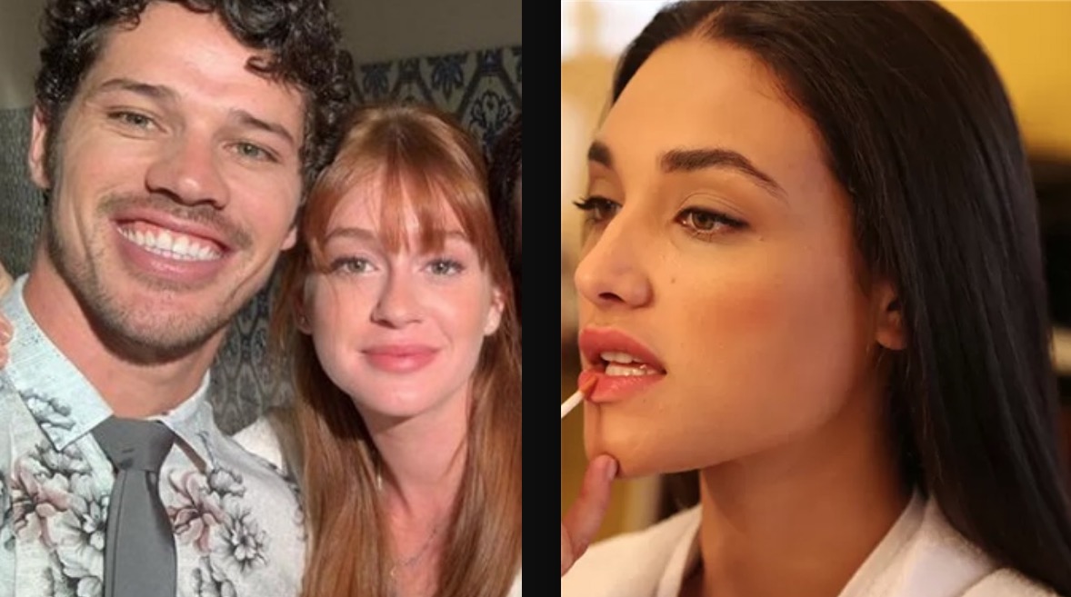 Débora Nascimento curte comentários sobre José Loreto e Marina Ruy Barbosa