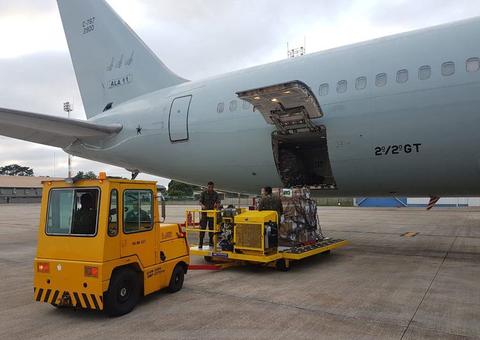 Avião da FAB com ajuda humanitária à Venezuela já está em Boa Vista