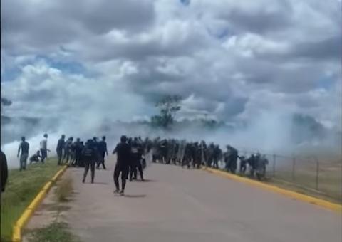 Vídeo mostra tensão e mortes na fronteira da Venezuela com o Brasil