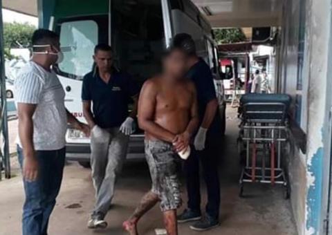 Detento tem mão cortada durante tumulto em delegacia no Amazonas