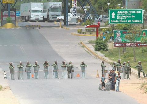 Exército diz que situação na fronteira com a Venezuela está mais calma